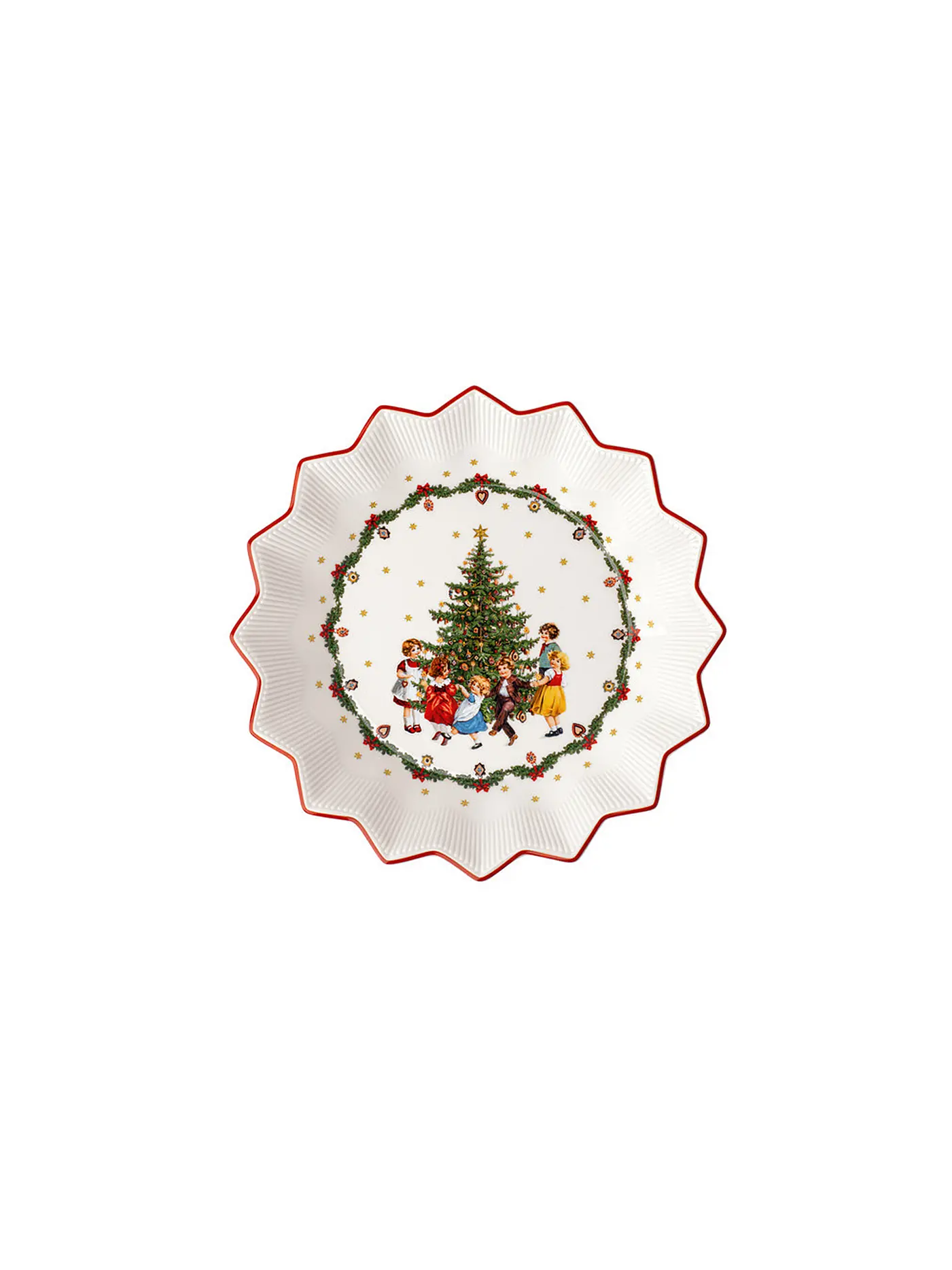 VILLEROY & BOCH | Toy's Fantasy Schale groß, Kinder mit Wunschzettel 24,5x24,5x4cm | 